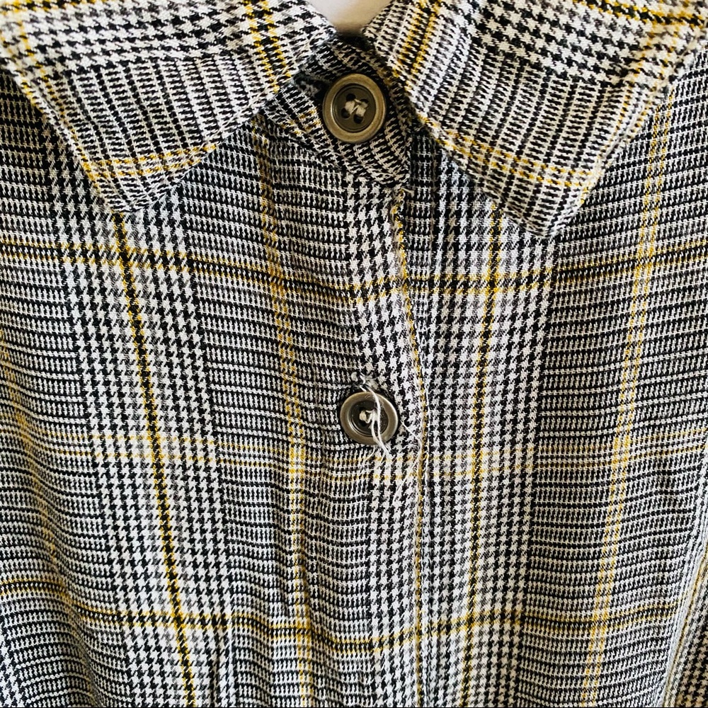 Gibson Latimer Multi Color Plaid Button Up Long S… - image 5